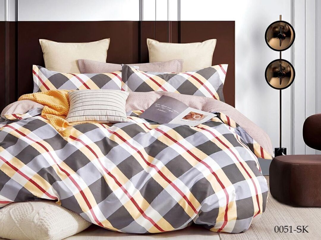КПБ 2сп сатин в коробке (нав 70*70) Satin de Luxe SK Клео <0051-SK>